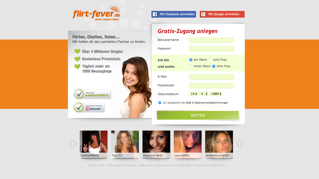 gratis flirt test