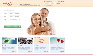 Screenshot Dating Cafe Online Singlebörse