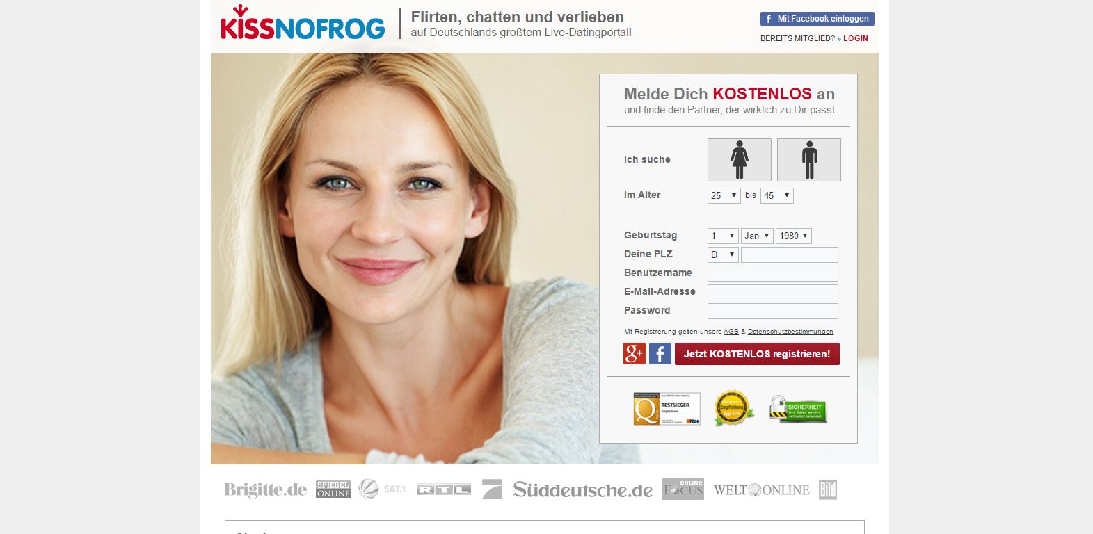 Partnersuche kissnofrog