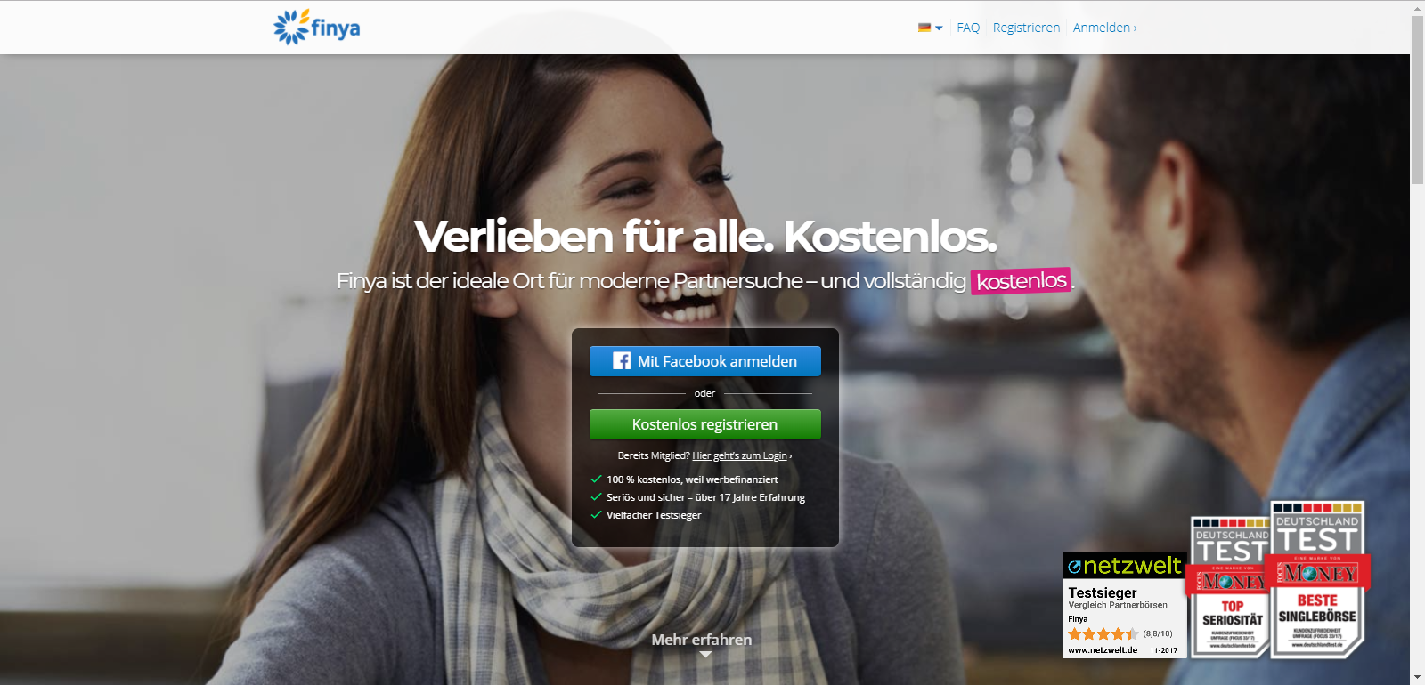 kostenlose dating app finya