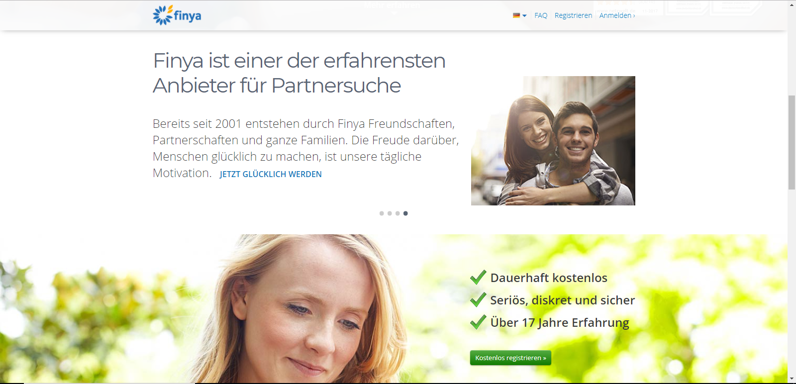 Kostenlos flirten auf Finya – Onlinedating ganz klassisch! online dating kostenlos finya